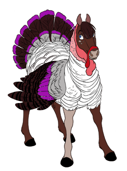 Dark Purple Turkey